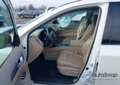 2017 Nissan Pathfinder Sl из США, поврежденный, VIN 5N1DR2MM0HC662392